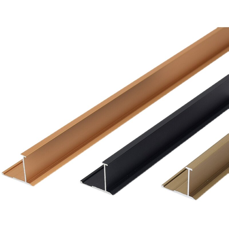 9厘工字字型线条铝合金护墙板收边条背景墙金属装饰收边条