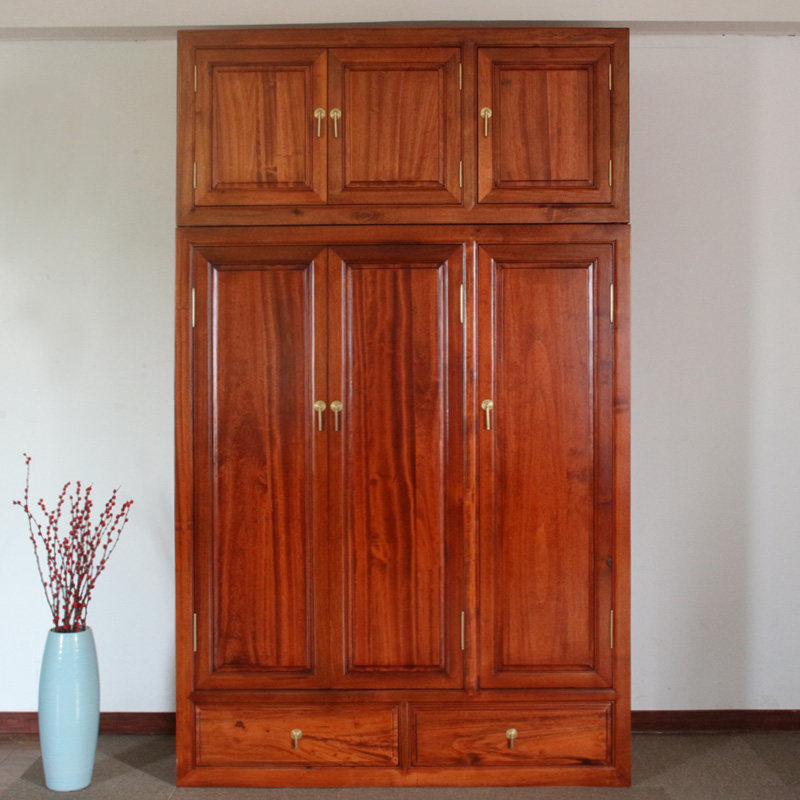 香樟衣柜储物卧室虫蛀衣橱实木家用大衣樟木顶箱柜