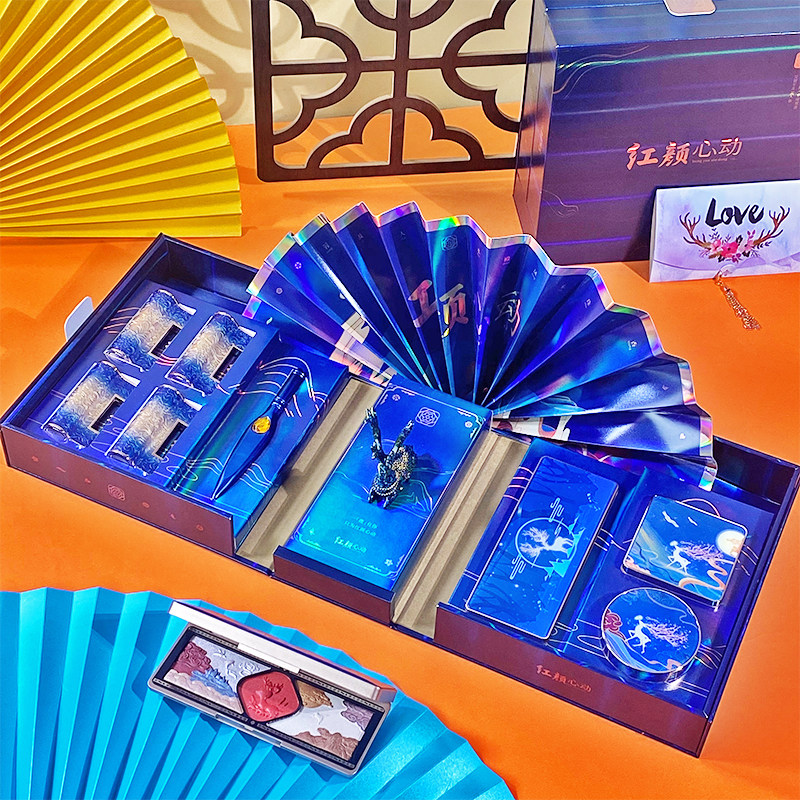 一鹿有你同心合意口红套装七夕限定大牌彩妆礼盒彩妆套装