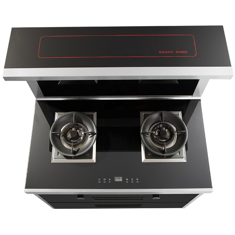 pusen集成普森w1蒸箱高温蒸烤一体家用油烟机集成灶