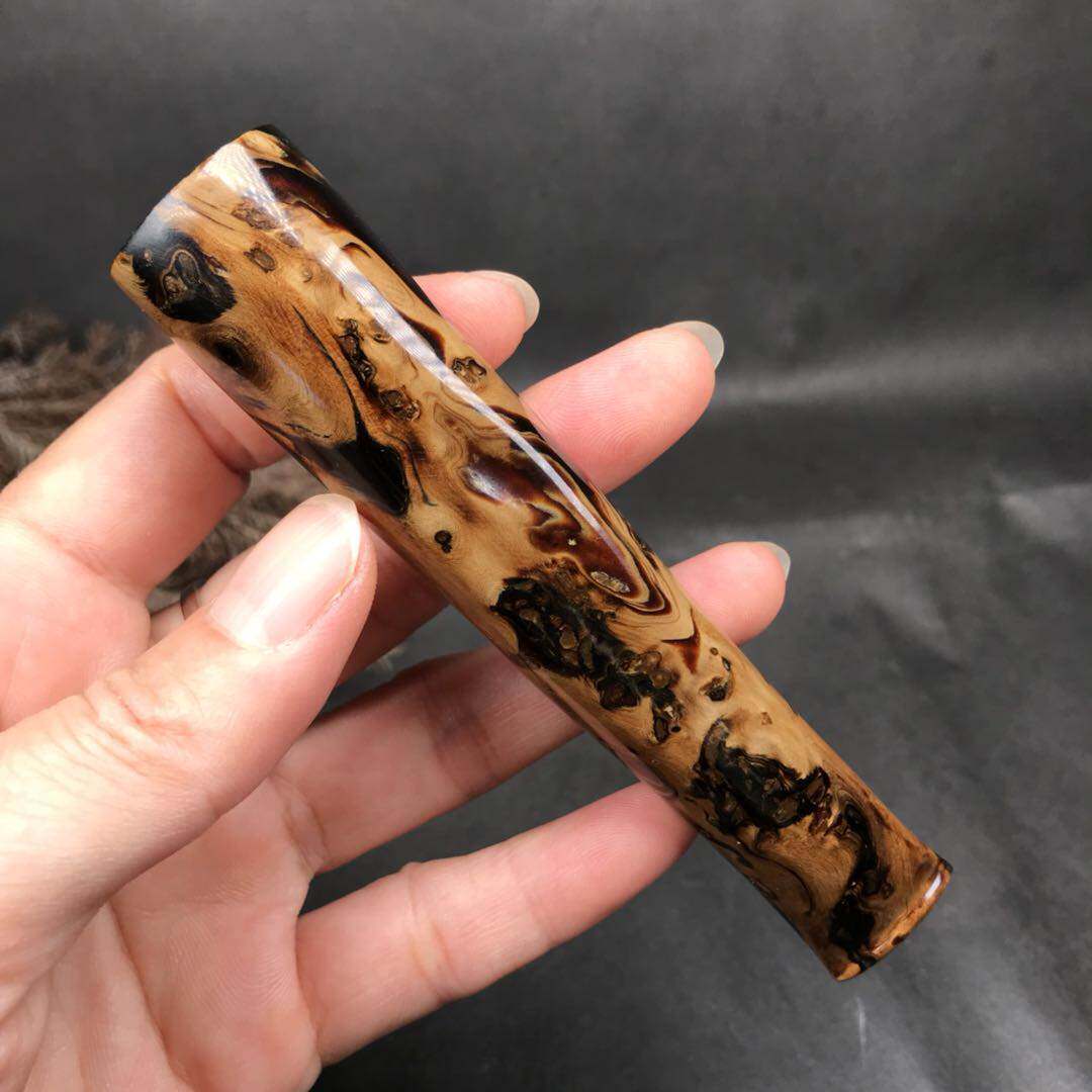 南澳名仕海柳黑珊瑚烟嘴正品血柳活柳双重循环烟嘴