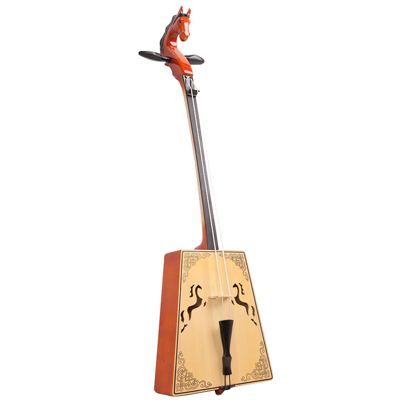 马头琴乐器专业演奏蒙古古琴送琴包琴弦弓子初学者马头琴