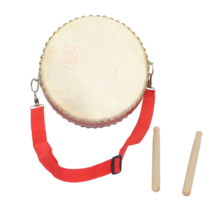 牛皮扁鼓6寸鼓面排鼓威风锣鼓大红秧歌儿童堂鼓