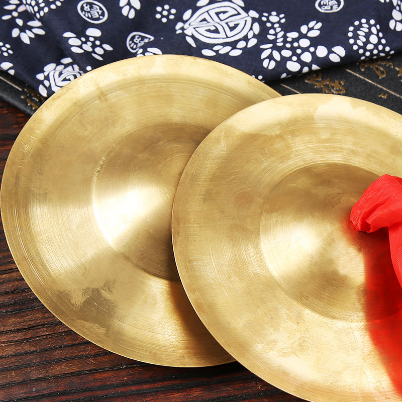 铜镲16cm黄铜小镲25cm学生大镲小19cm儿童亮镲军镲