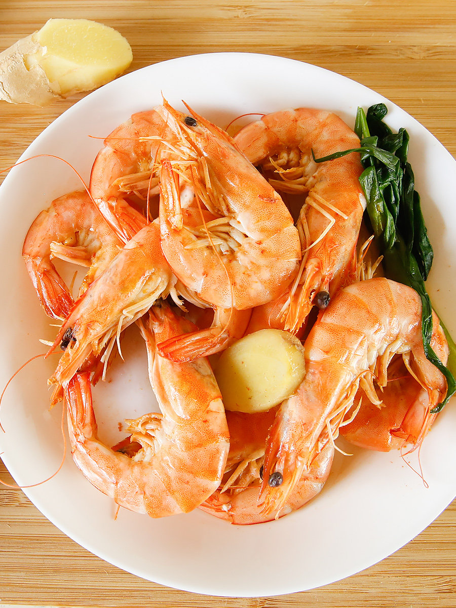 鲜活海鲜大虾净重1斤30头左右新鲜海虾水产冻虾