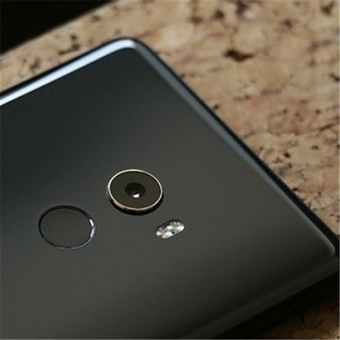 小米mix2后置摄像头玻璃镜片 mix2照相机镜面手机保护盖镜框原装 - 痕