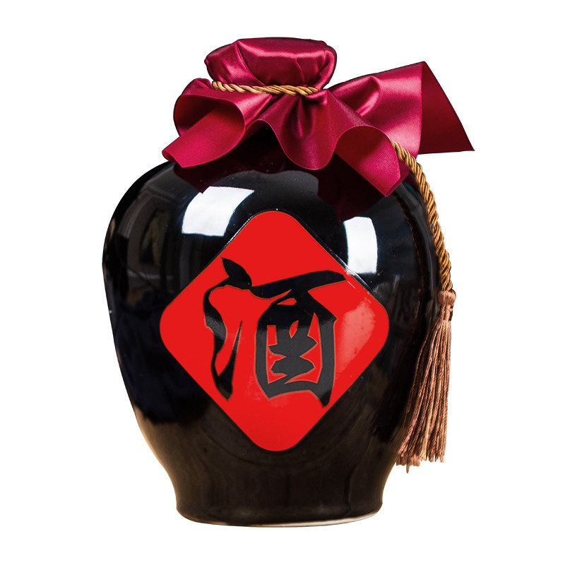 酒瓶酒坛复古景德镇陶瓷1斤2斤3斤5斤装白家用酒壶