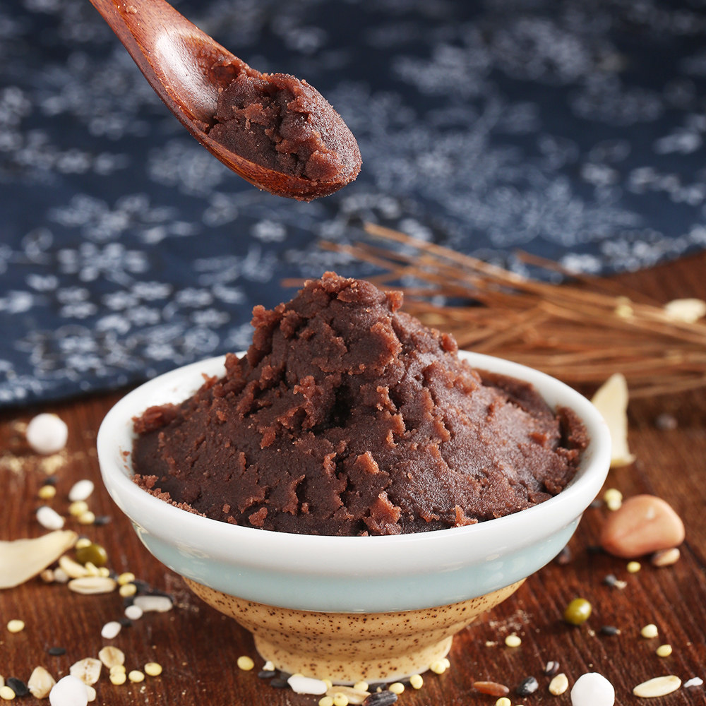 展艺水洗红豆豆沙馅料家用月饼面包夹心馅泥其他烘焙半成品