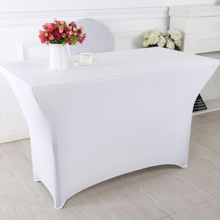 弹力鸡尾鸡尾酒酒桌长方吧台弹性桌布会议婚庆桌布
