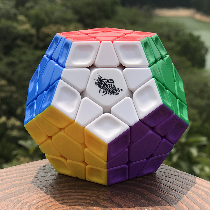 旋风小子魔方十二面体实色高难度异型边形顺滑比赛魔方