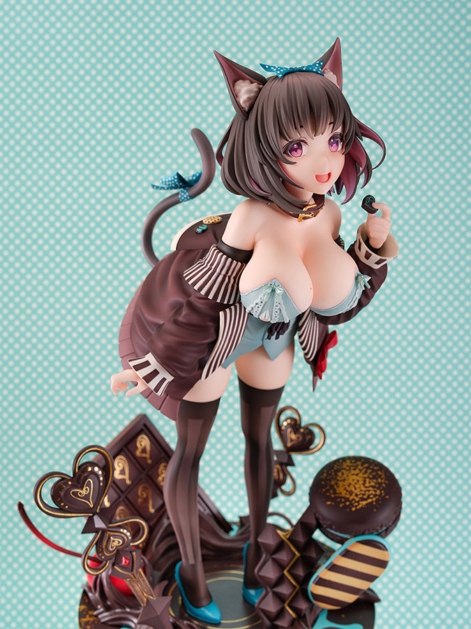 猫屋nativerocketboymauveyaman巧克力猫娘手办预定手办