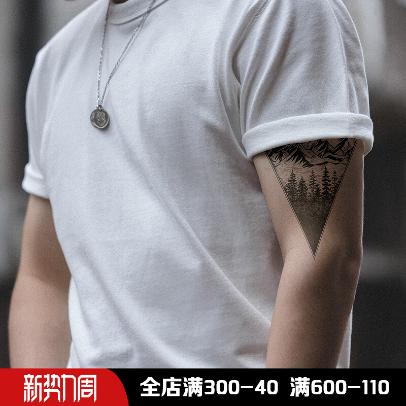 马登工装 美式复古重磅300g纯色厚实碳素磨毛t恤男士纯棉短袖宽松