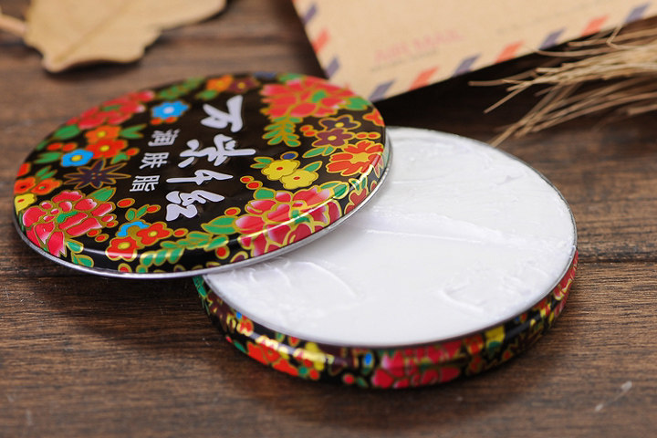 万紫千红润肤脂护肤品香脂雪花膏大铁盒护手油手霜老国货40g包邮