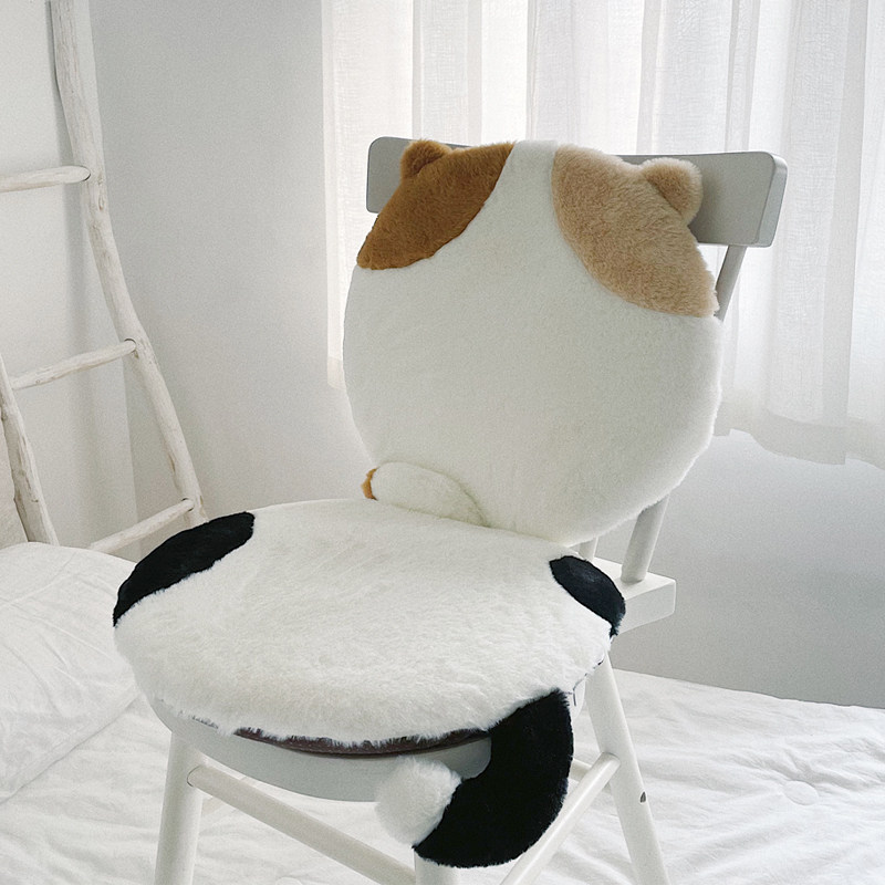 日系记忆忆棉可爱可爱猫猫咪坐垫防滑椅子宿舍椅垫