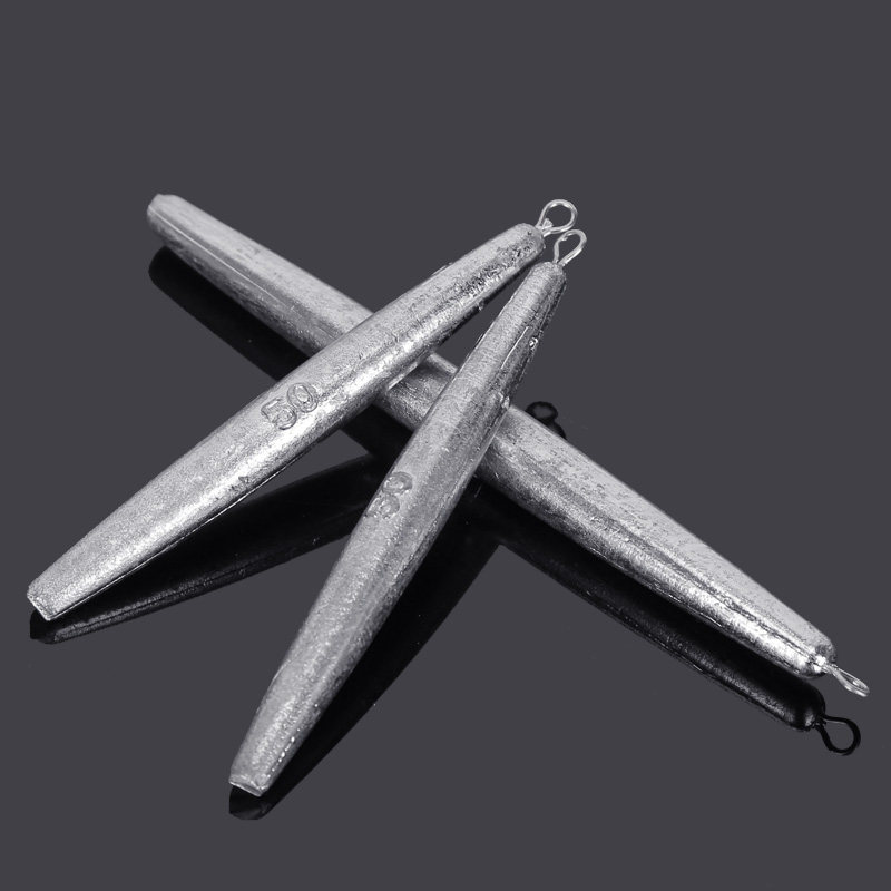 铅坠5斤装锚专用长条条形防挂底带环远投铅陀铅坠