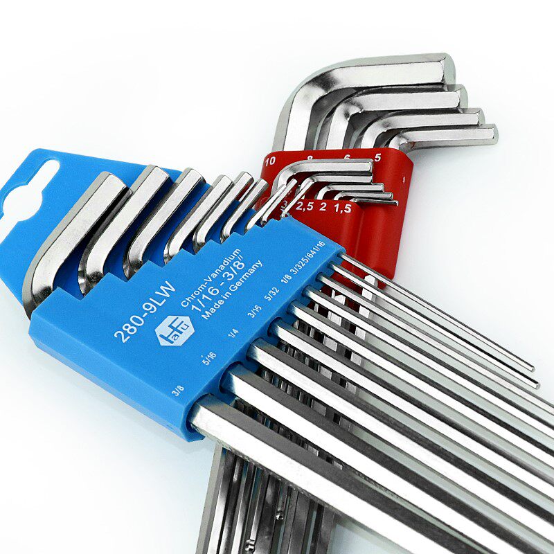 六角德国进口hafu哈佛扳手套装平球头万能正品内六角扳手