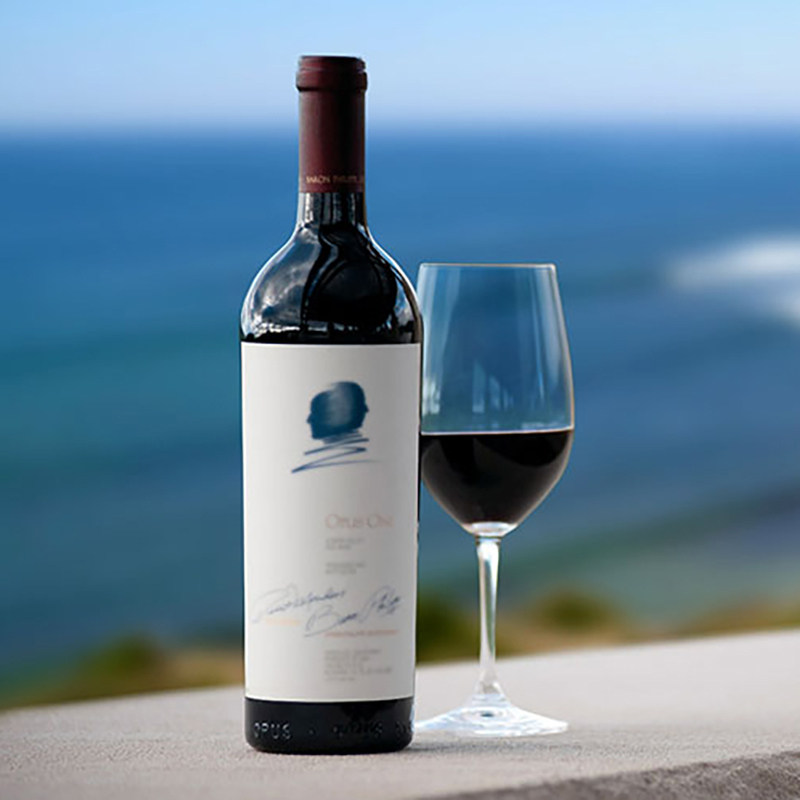 rp95美国酒王膜拜代表opusone纳帕作品一号红葡萄酒干红静态葡萄酒