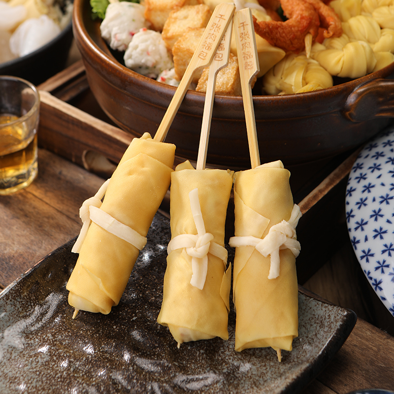 玖冠关东煮食千张肉福包10串便利店小吃麻辣烫火锅鱼丸