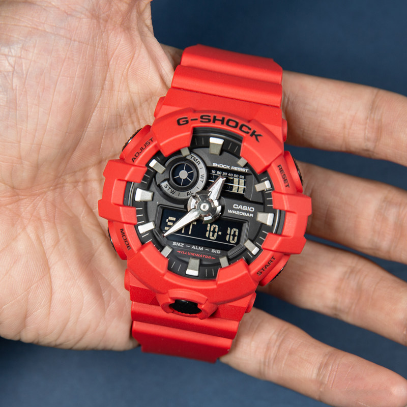 手表卡西欧gshock限定男女ga7001a系列运动防水表盘日韩腕表