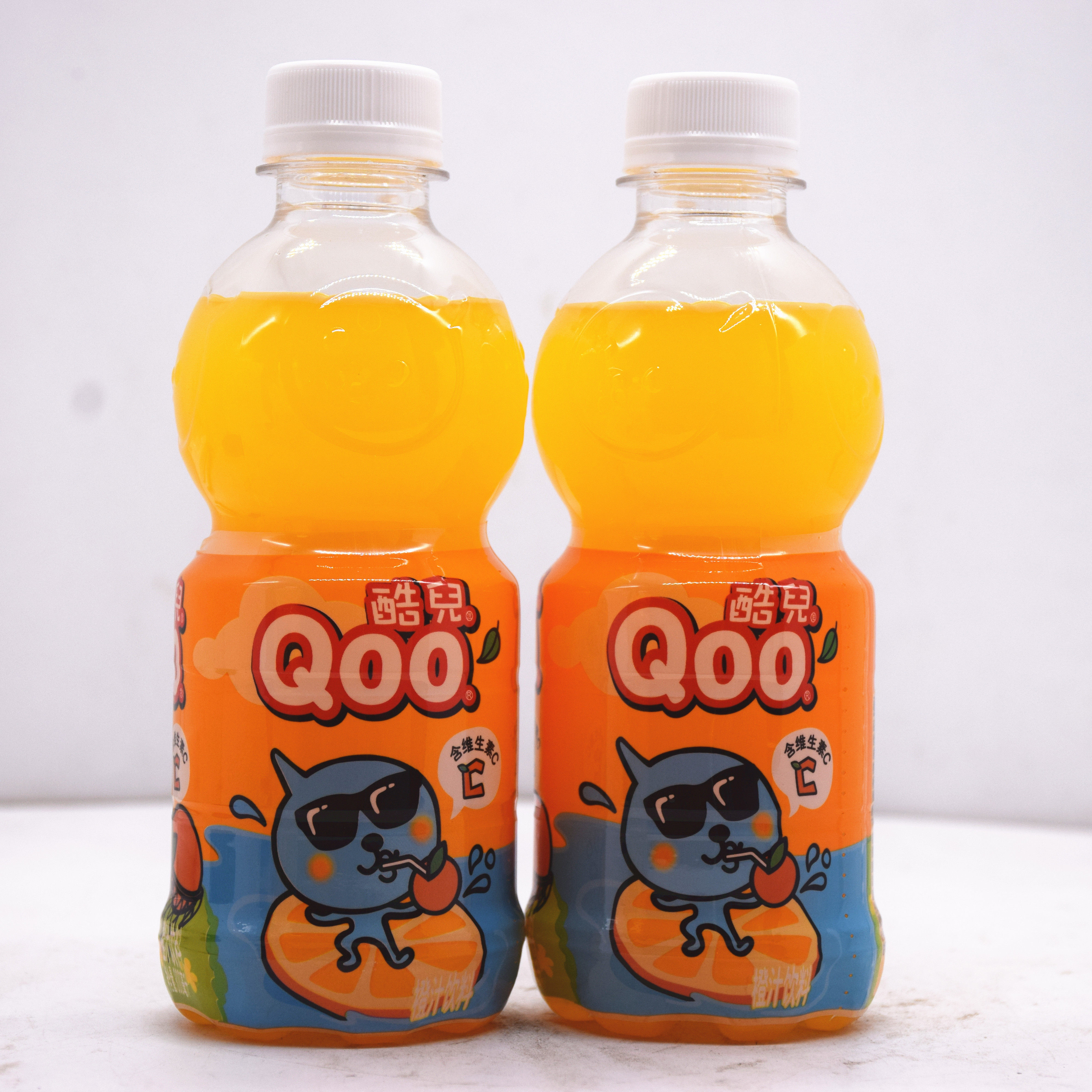 可口可乐酷儿迷你小瓶300ml12整箱装美汁源橙汁果汁果味