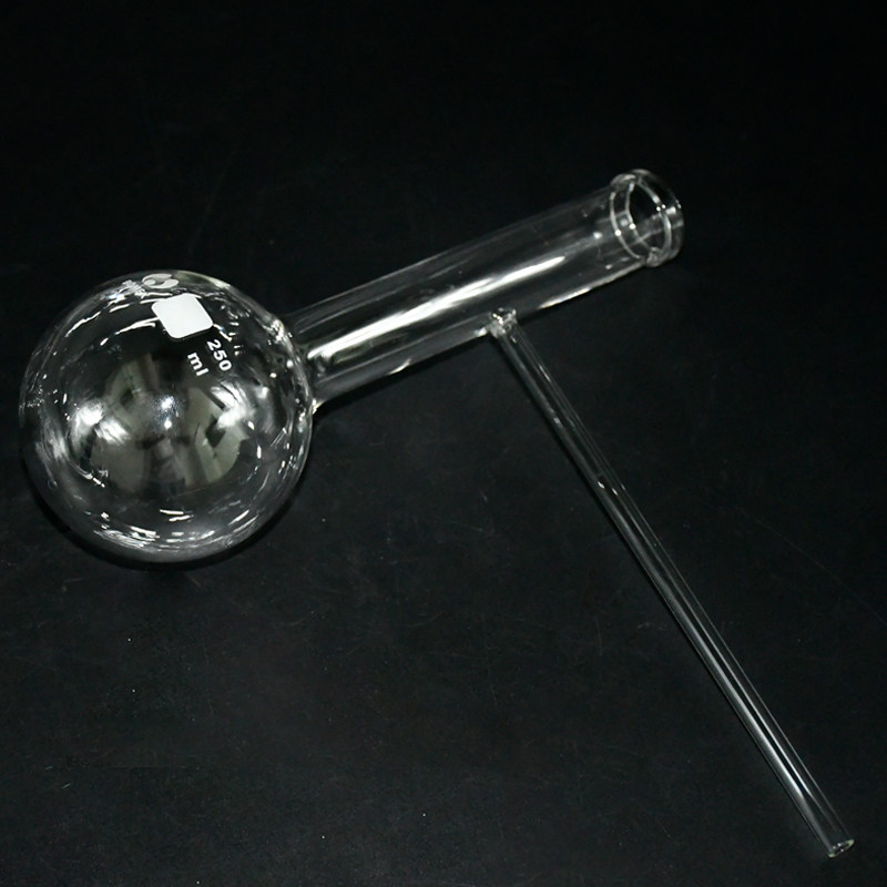 蒸馏烧瓶bomex具支化学教学仪器250ml玻璃器材烧杯