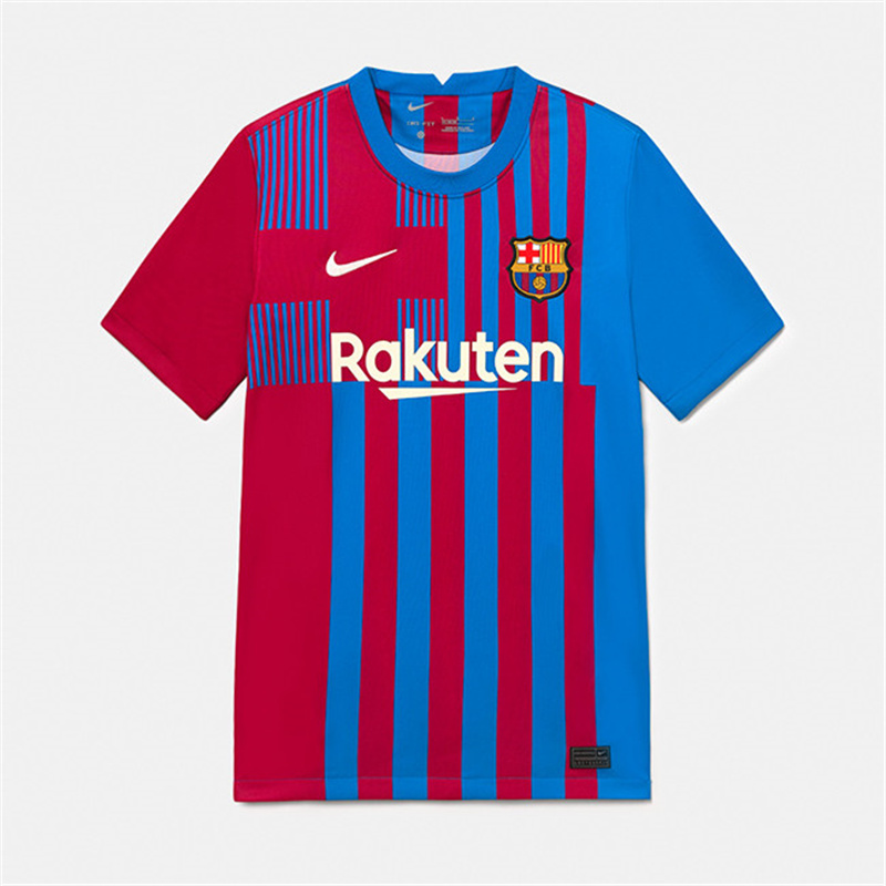 巴塞罗那2122赛季主场球衣梅西阿奎罗足球服训练服定制队服印字