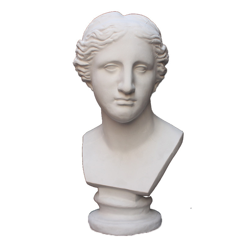 石膏维纳斯胸像人头头像美术用品雕塑摆件素描模型石膏像