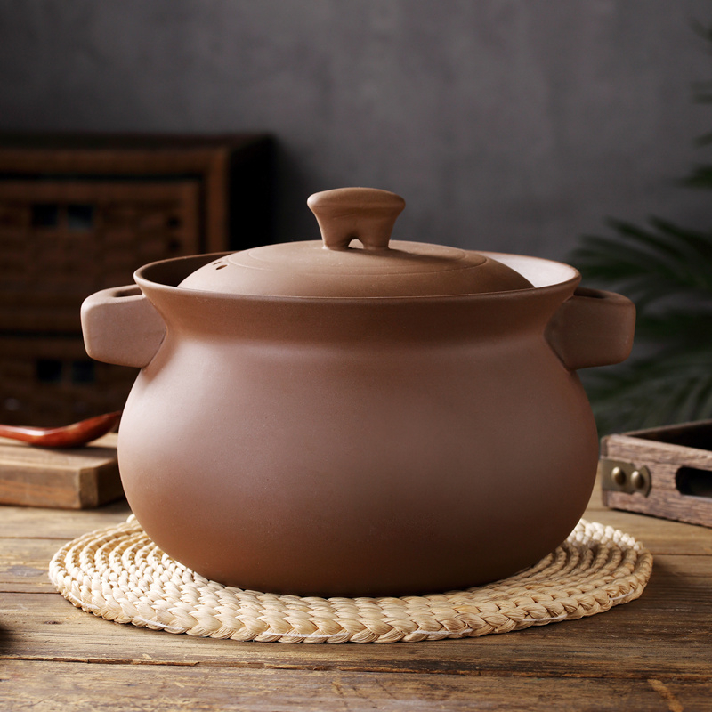 紫砂锅煲仔饭炖锅煲汤耐高温大号