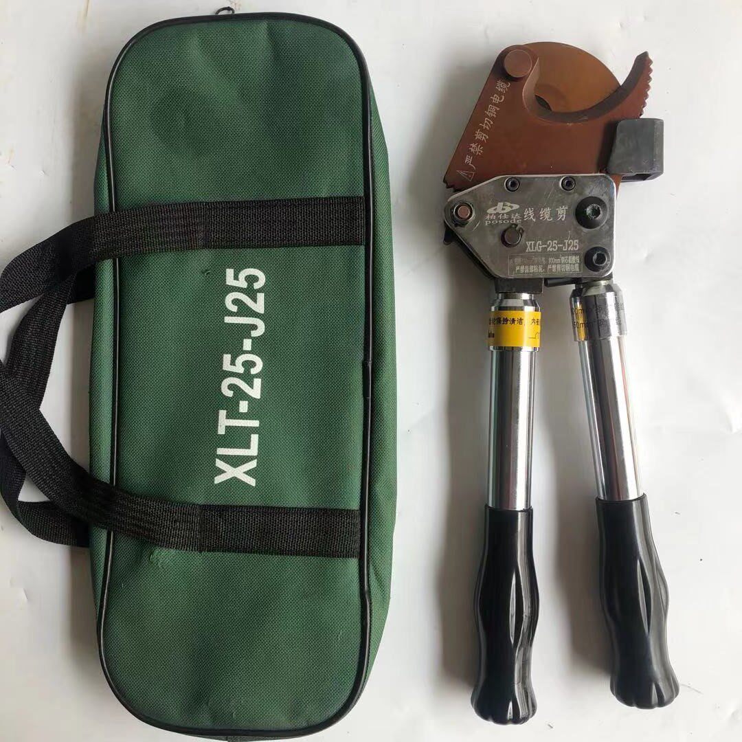 绞线伸缩j25线钳剪剪线缆轮式断线剪棘电缆线缆钳