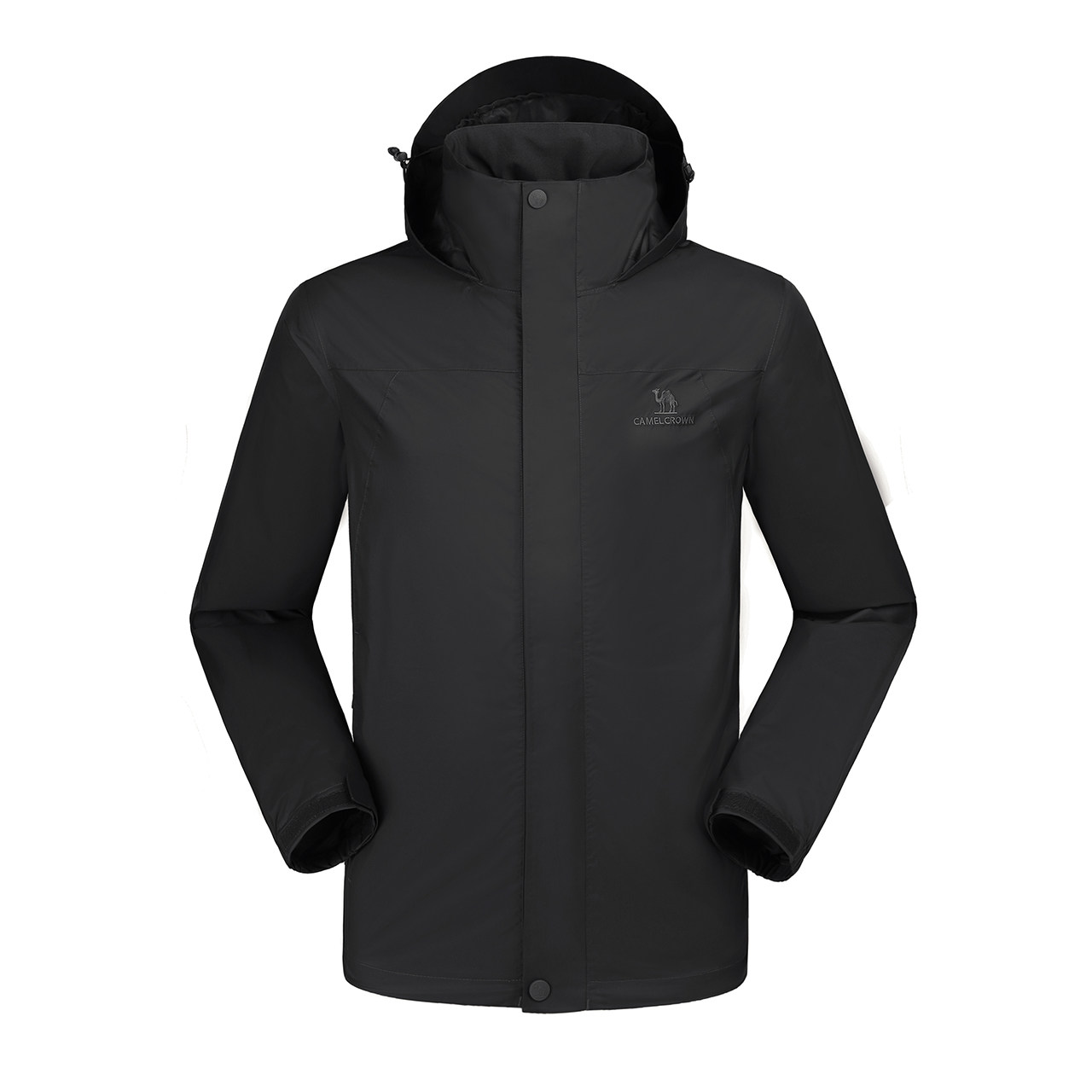 骆驼牌户外冲锋衣女单层2021年春秋女装外套防风冲锋衣