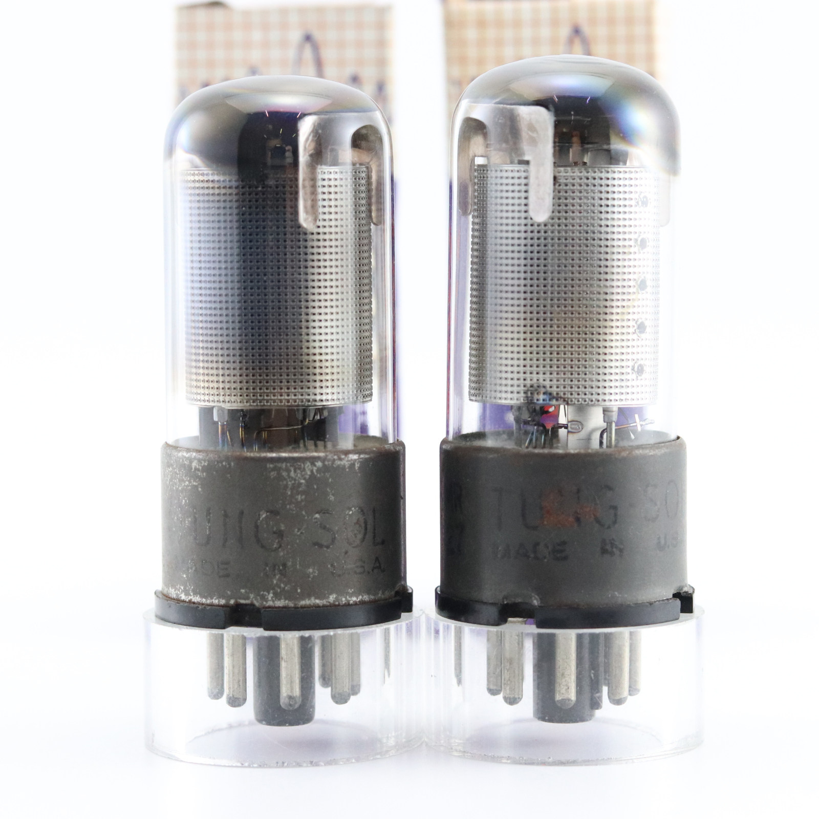 全新美国喜万年hytron6sj7gt6j86ac7717a白头翁6sj7电子管