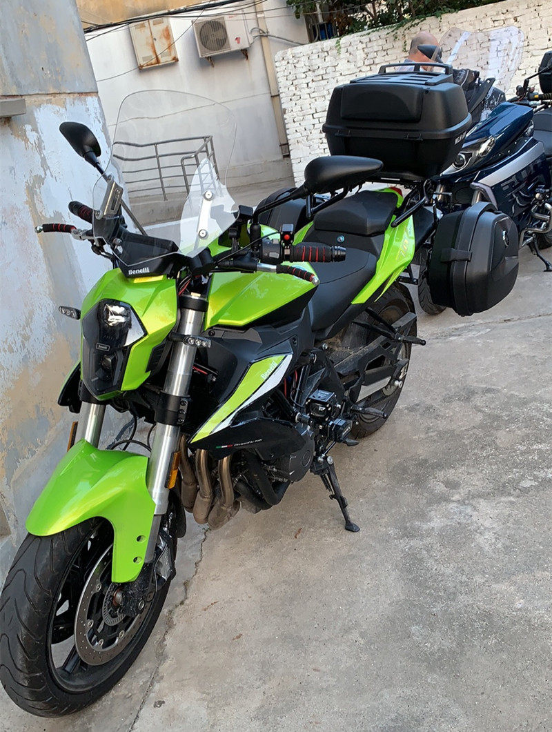 适用贝纳利bj600边箱黄龙bn600尾架尾箱架bl600gs护杠摩托车尾箱