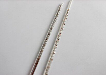 温度计红水0100玻璃1只教学仪器红液家用电子温湿度计