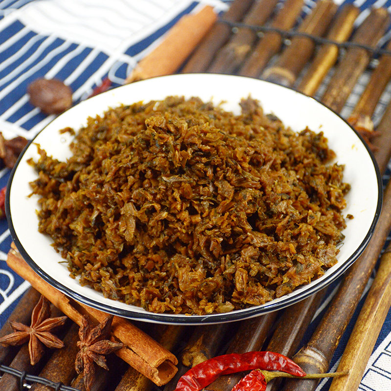 迷上古戎宜宾芽菜500g四川特产重庆小面专用芽菜正宗燃面牙菜盐菜