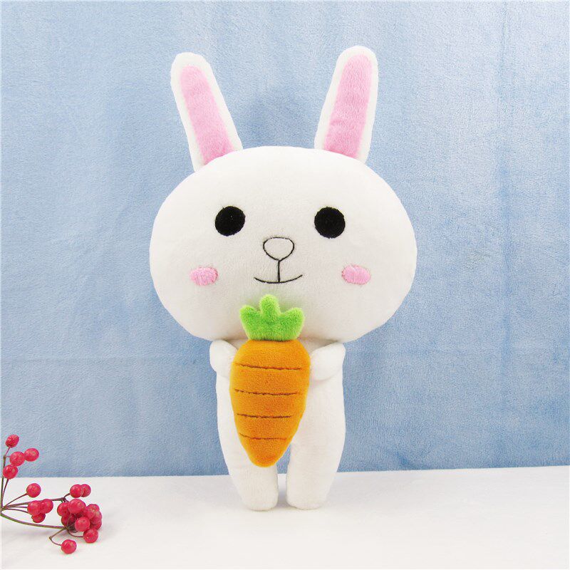 免剪裁diy布艺材料包手工自制作可妮兔公仔布朗熊玩偶娃娃送男友