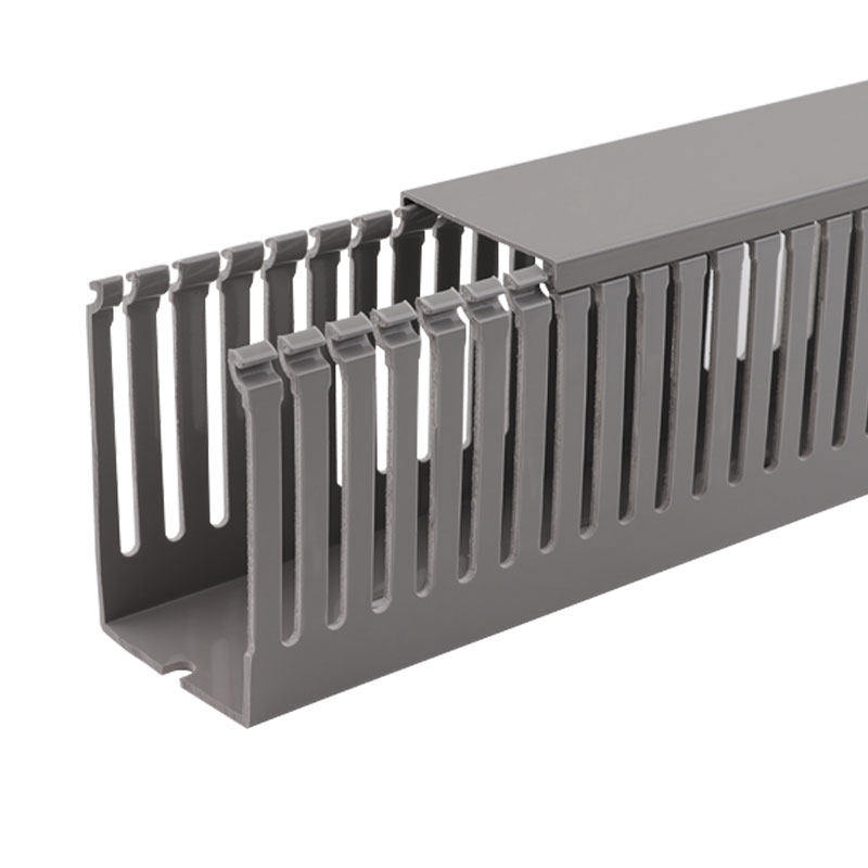 线槽散卖pvc塑料密齿明装配电柜电线光纤网线配线槽