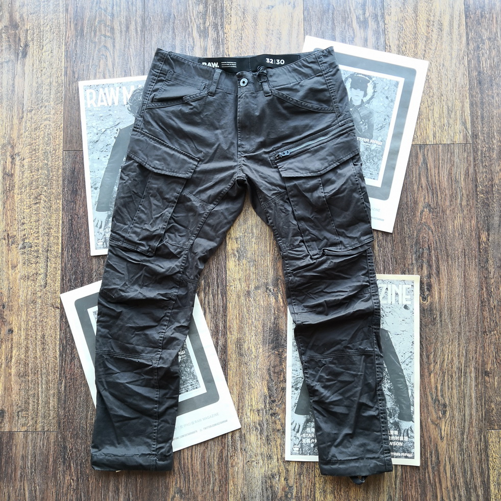 G-STAR专柜正品男潮流多口袋宽松款工装裤帆布裤 D02190.5126.976