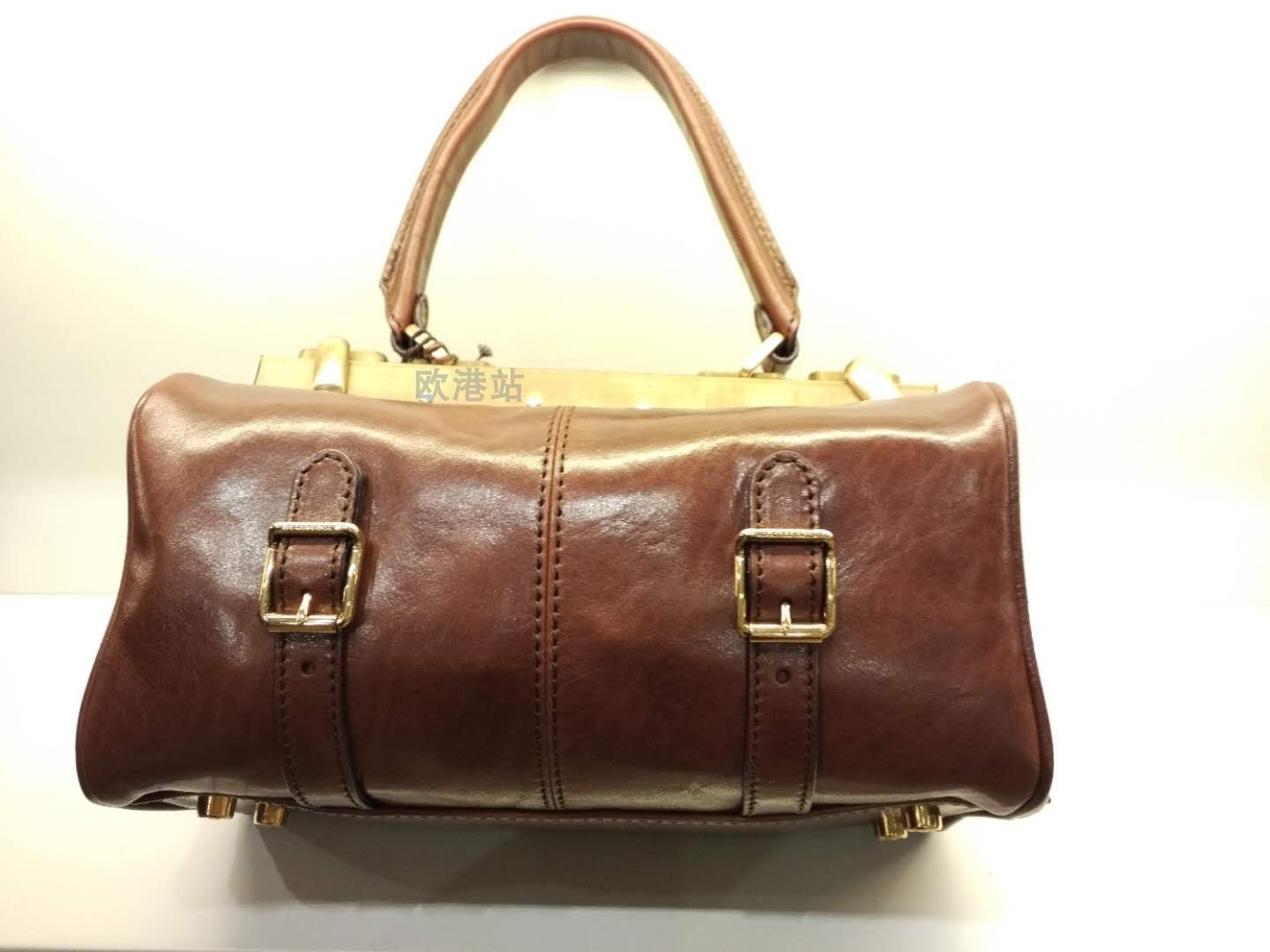 意大利专柜thebridge桥牌女士手工正品真皮皮包女士包袋