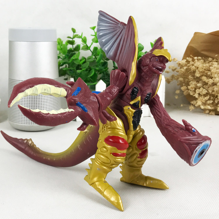 奥特曼怪兽人偶五帝王超合体大号怪兽儿童玩偶可动软胶男女孩玩具