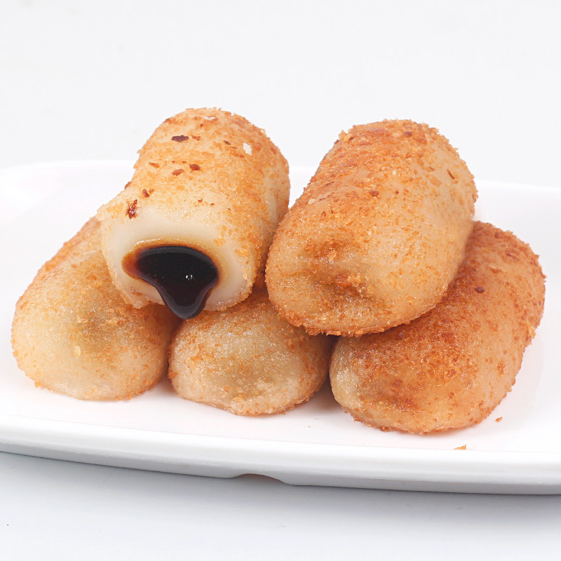 阿诺爆浆糍粑红糖糖浆夹心糯米年糕传统小吃年糕