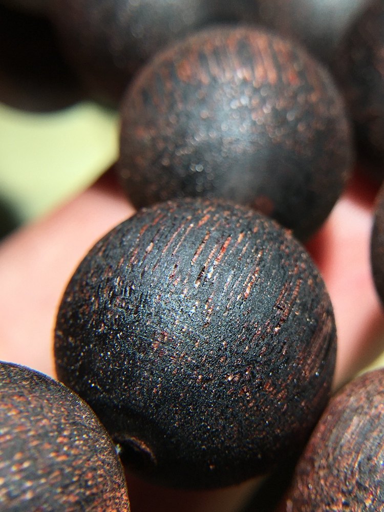 缅甸奇楠小叶降真香手串佛珠花果蜜奶香老料软佛珠