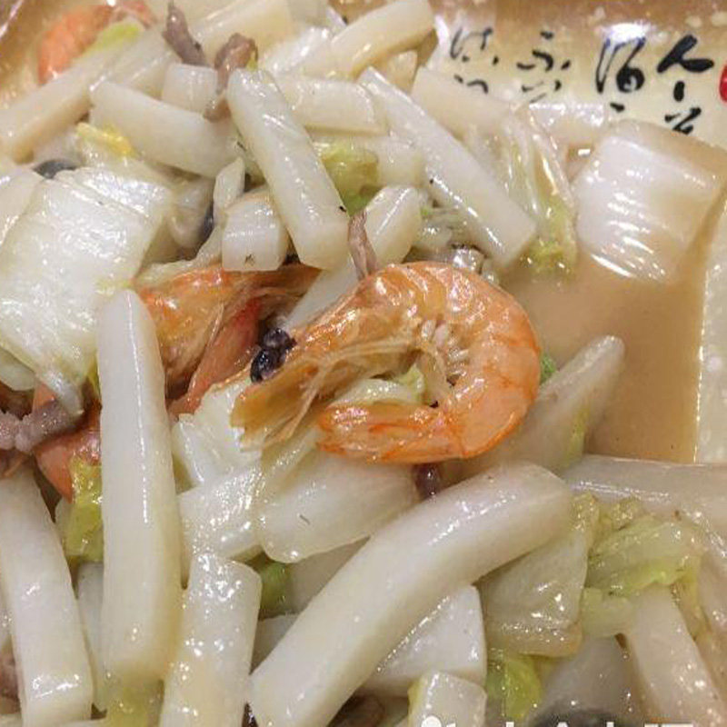 台州特产浙江天台街头街一年糕散装速食炒年糕条火锅手工软滑500g