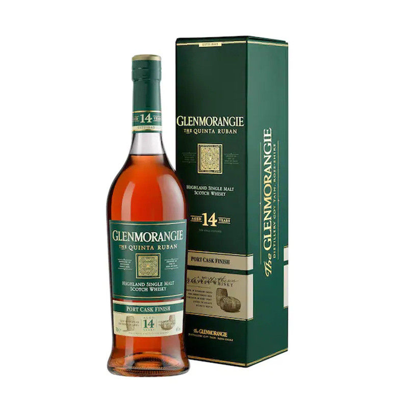 格兰杰14年波特桶陈单一麦芽威士忌700ml进口洋酒威士忌
