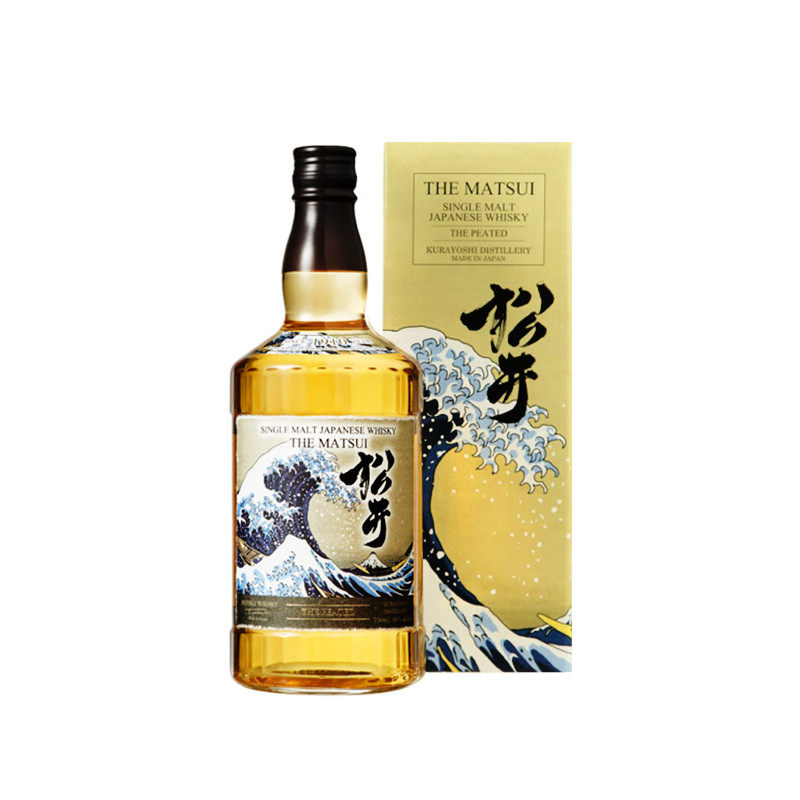 洋酒松井泥煤单一麦芽威士威士忌忌日本原原装进口威士忌