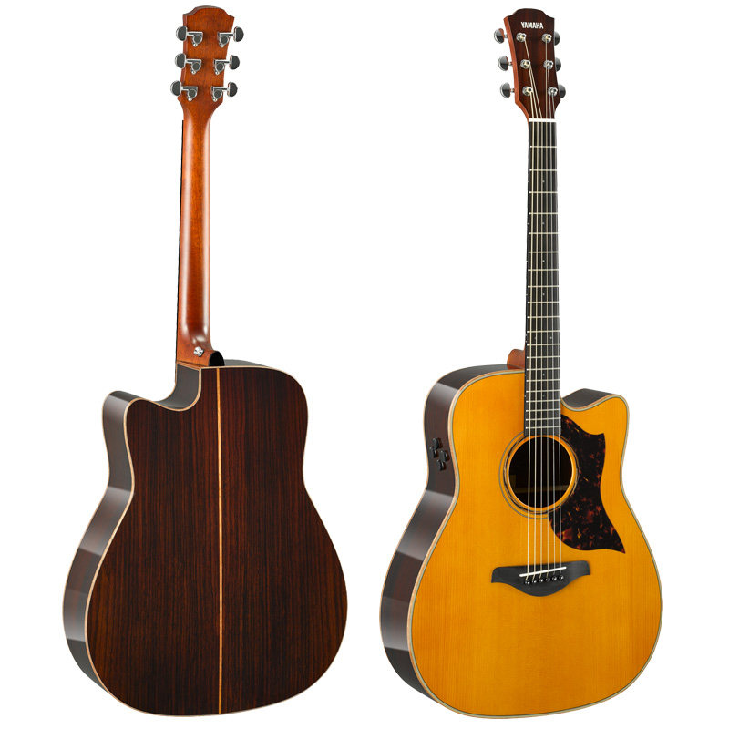 yamaha雅马哈a1r吉他a3r a5r全单板电箱缺角40 41英寸民谣木吉他