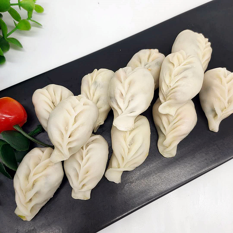 沙县小吃柳叶蒸饺速冻肉馅水饺福建水饺