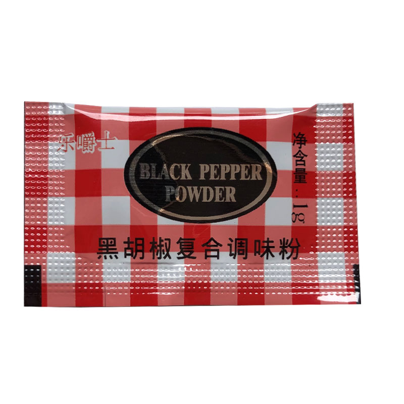黑胡椒乐嚼复合调味500包汉堡炸鸡鸡排烧烤调料烧烤调料