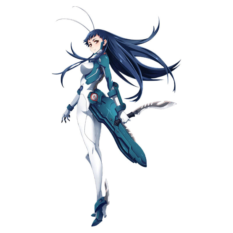 核能矩阵螳螂女机娘雏白桦上色关节可动拼装国创机甲