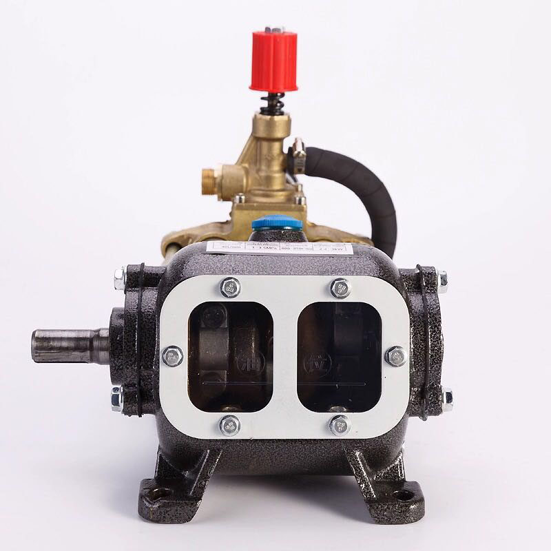 px55高压清洗机洗车机刷车泵全铜加加厚泵头总成洗车机