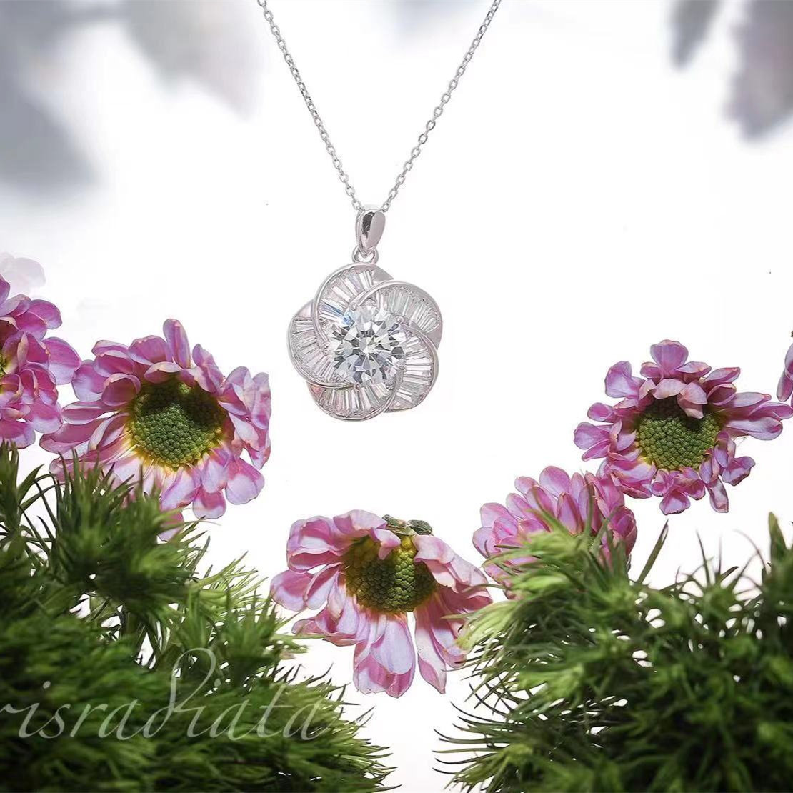 lycorisradiatalr彼岸花丛林系列异形花朵项链项链